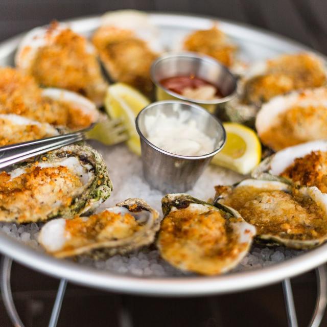 Reel Fish Coastal Kitchen + Bar oysters