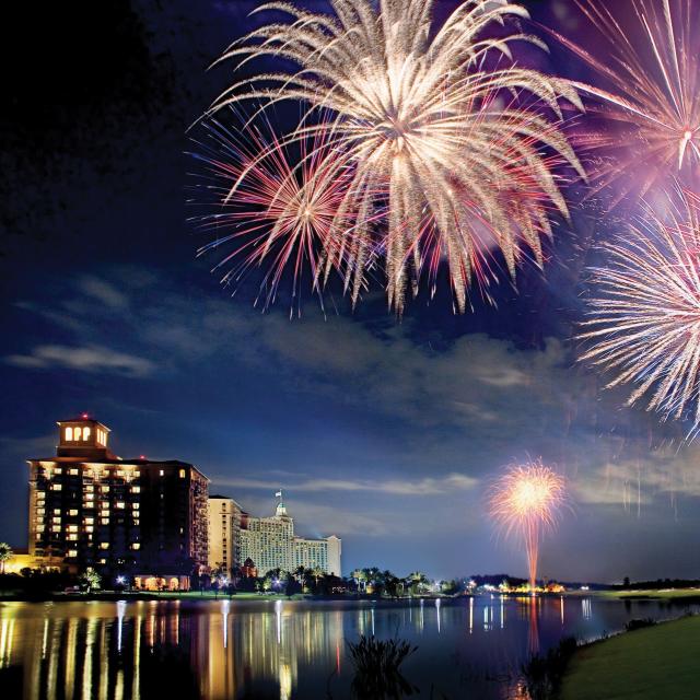 The Ritz-Carlton Orlando, Grande Lakes fireworks at Grande Lakes Orlando