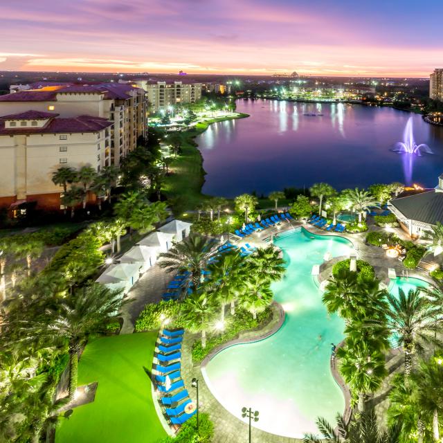 Wyndham Grand Orlando Resort Bonnet Creek pool overview