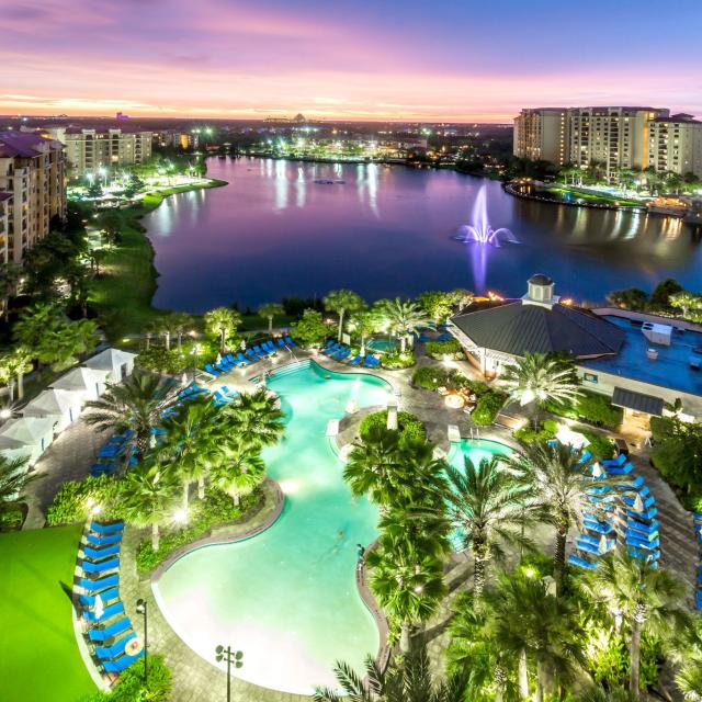 Wyndham Grand Orlando Resort Bonnet Creek pool overview