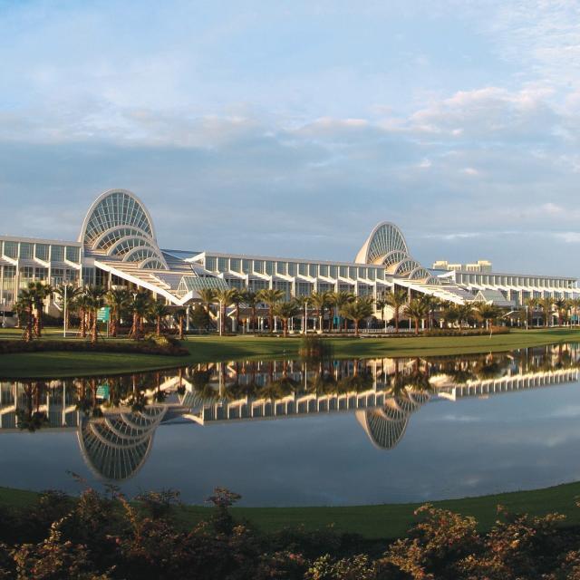 Exterior of the Orange County Convention Center