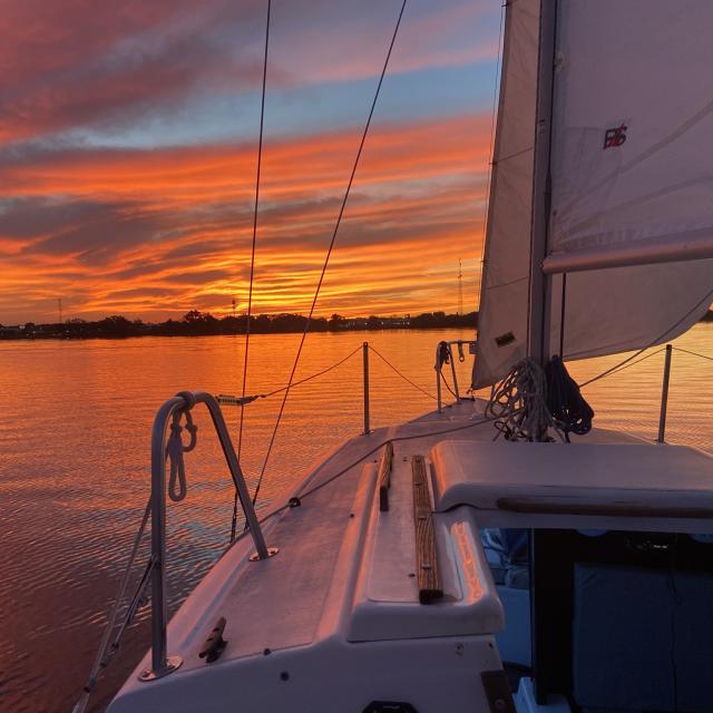Sailing Orlando sunset sail