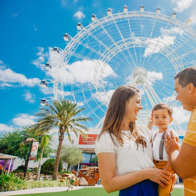 ICON Orlando™ family in front of wheel