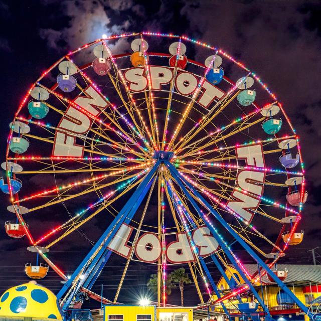 Ferris Wheel at Fun Spot America Theme Parks Orlando