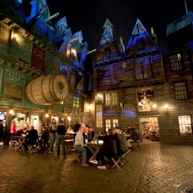 private group event at Diagon Alley Universal Studios