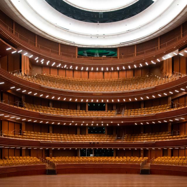 Steinmetz Hall at the Dr. Phillips Center for the Performing Arts in downtown Orlando