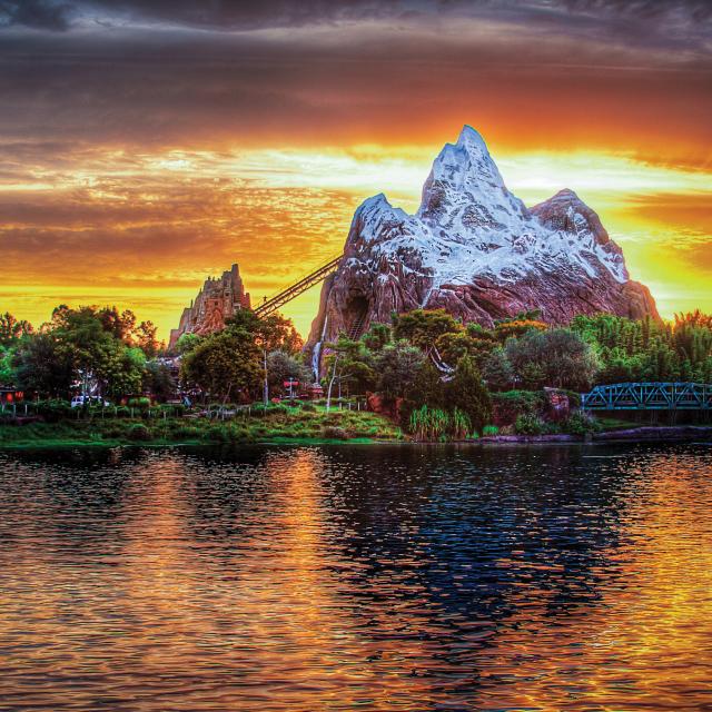 Expedition Everest ride at Disney's Animal Kingdom Theme Park