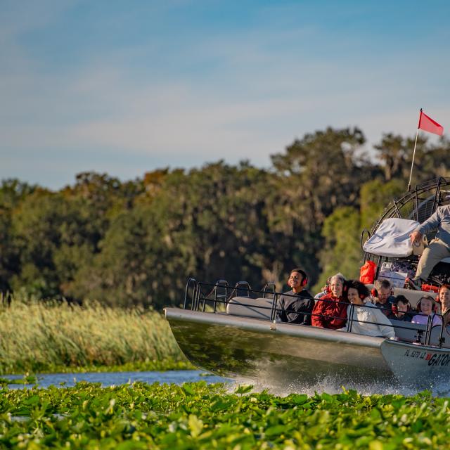 Boggy Creek Airboat Rides at Southport Park