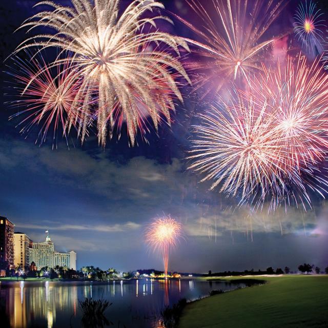 The Ritz-Carlton Orlando, Grande Lakes fireworks at Grande Lakes Orlando