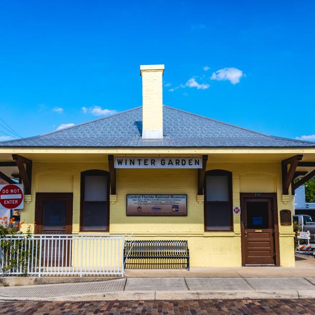 Central Florida Railroad Museum in downtown Winter Garden