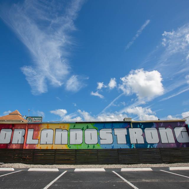 Orlando Main Streets orlando strong mural