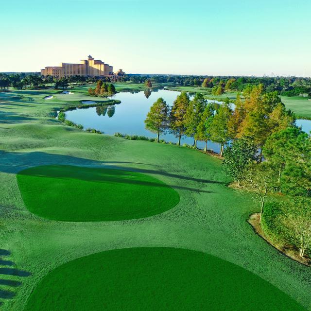 Aerial overview of Shingle Creek Golf Course.