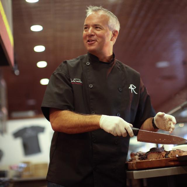 Chef John Rivers of 4Rivers Smokehouse restaurant