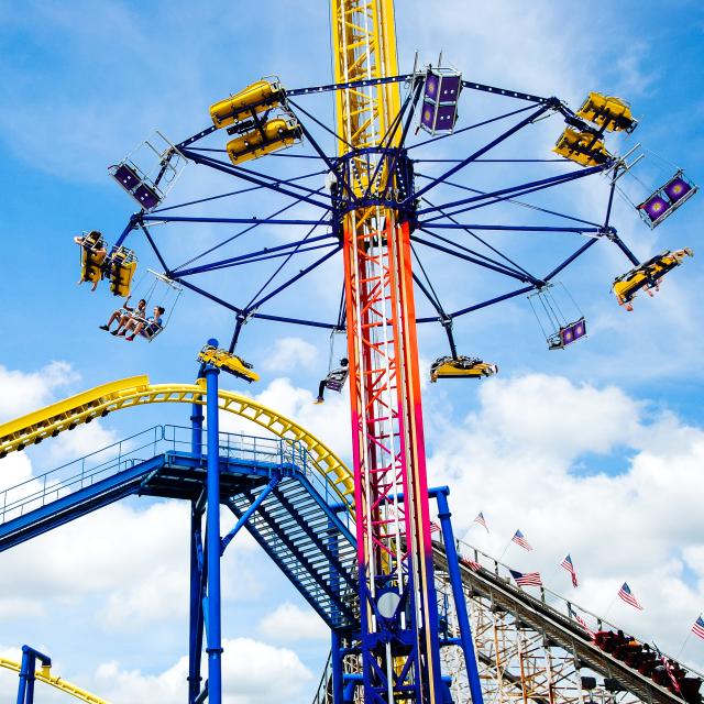 Liberty Swing ride at Fun Spot America Theme Parks Orlando