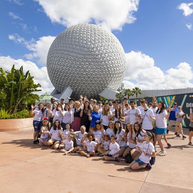 Images with the Magical Gathering Contest winners at EPCOT®