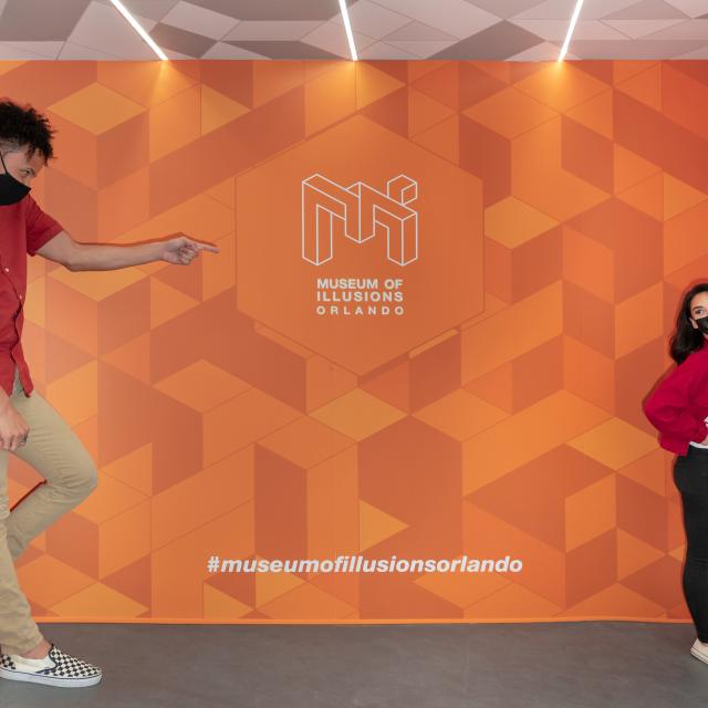 museum of illusions ames room millenials masks