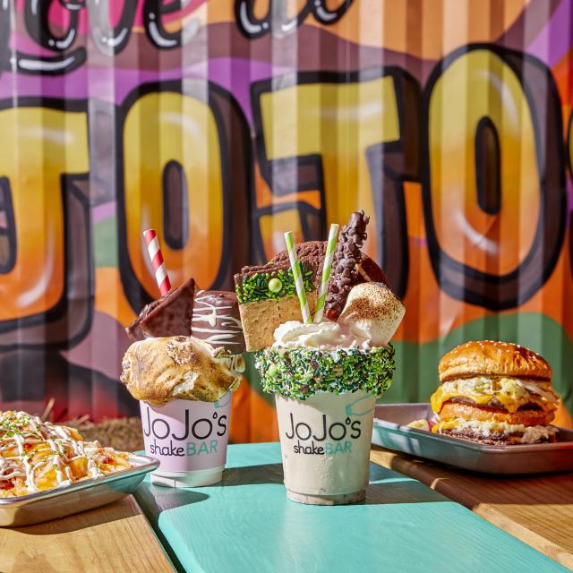 JoJo's ShakeBAR Orlando menu offerings
