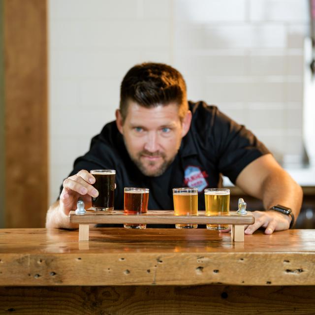 Ivanhoe Park Brewing Company glenn flight