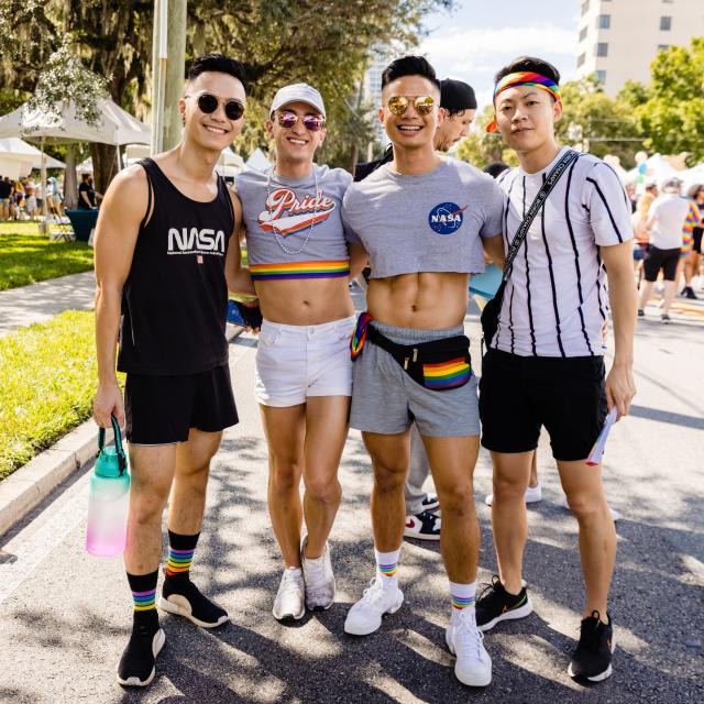2021 Come Out With Pride Orlando festival attendees