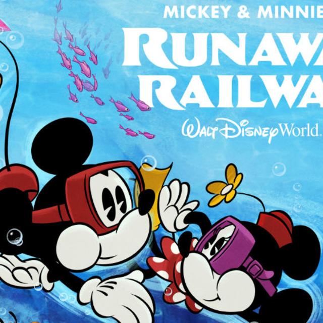 Mickey & Minnie's Runaway Railway at Disney's Hollywood Studios
