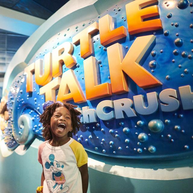 Turtle Talk with Crush at Epcot®