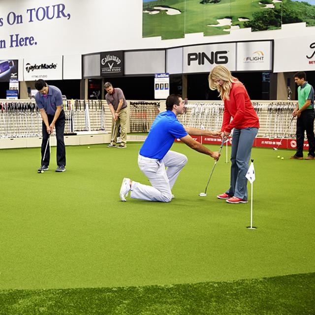 PGA TOUR Superstore putting lessons