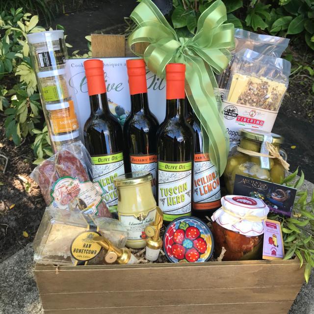 The Ancient Olive Gourmet gift basket