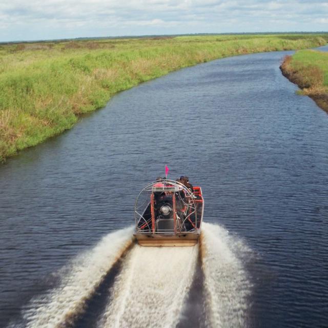 Airboat Rides at Midway airboat overview