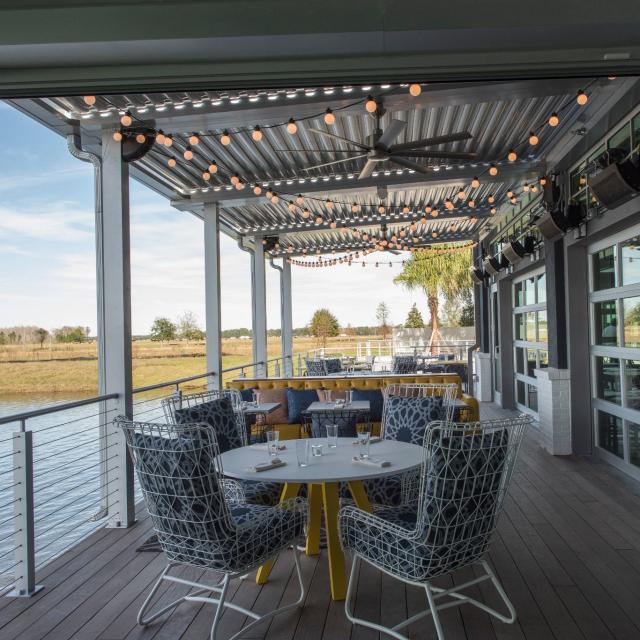 Canvas Restaurant & Market outdoor dining