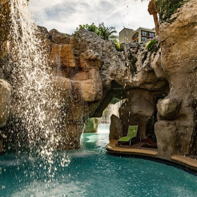 Hyatt Regency Grand Cypress grotto