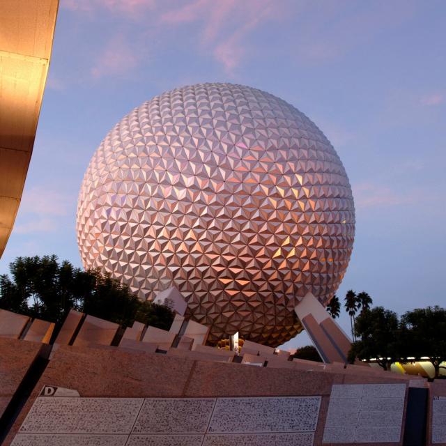 Spaceship Earth attraction at Epcot