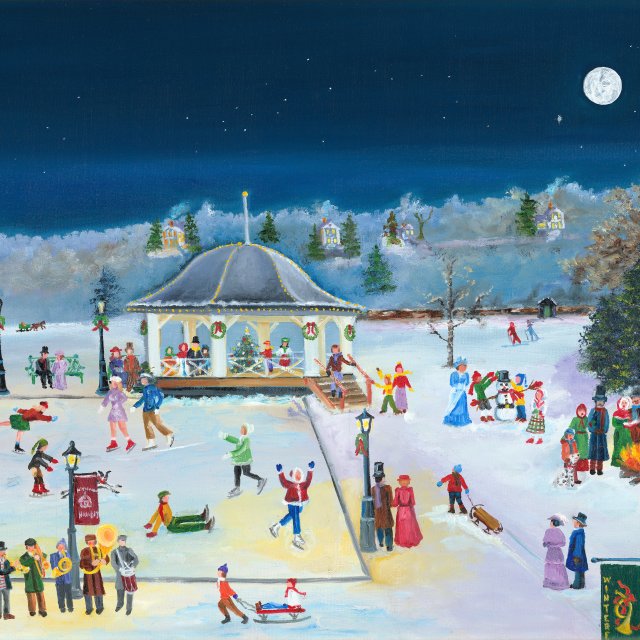 Hawley Winterfest in downtown Hawley PA