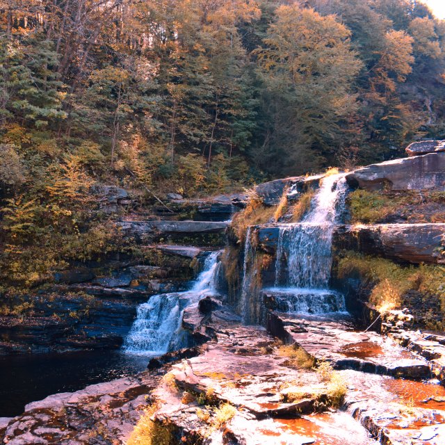 Pocono Fall Waterfalls