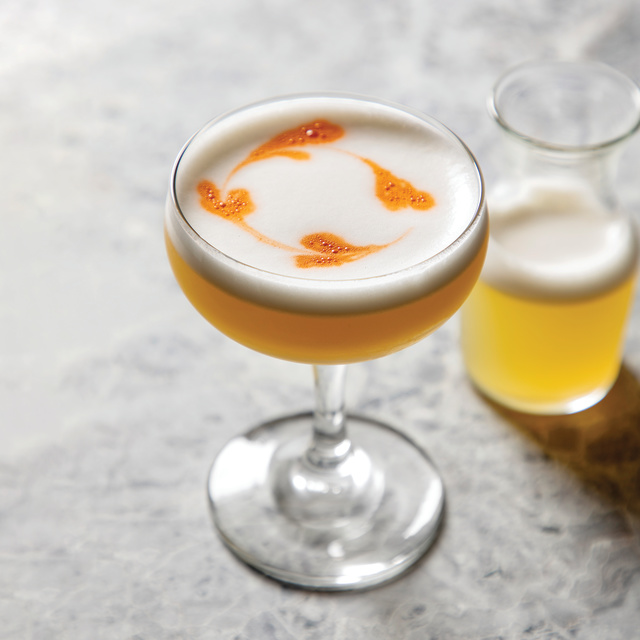 an image of a fancy cocktail in a martini glass