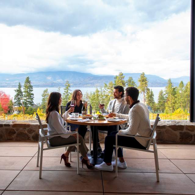 Group Dining at Home Block Restaurant CedarCreek Estate Winery