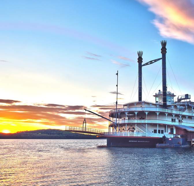 Showboat Branson Belle Silver Dollar City Showboat Lake Scenic