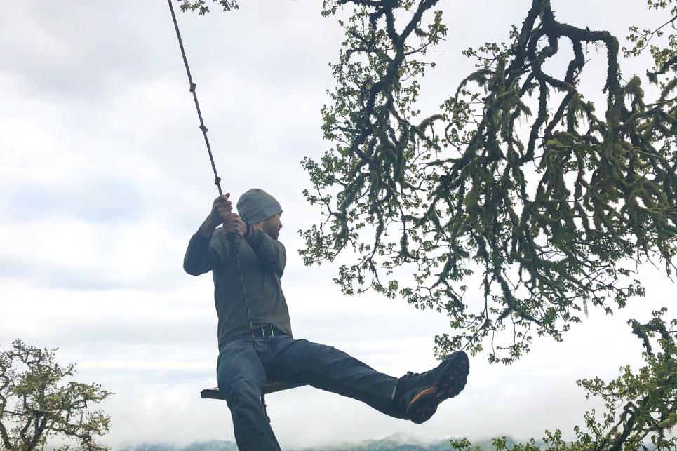 Mount Pisgah swing by Melanie Griffin