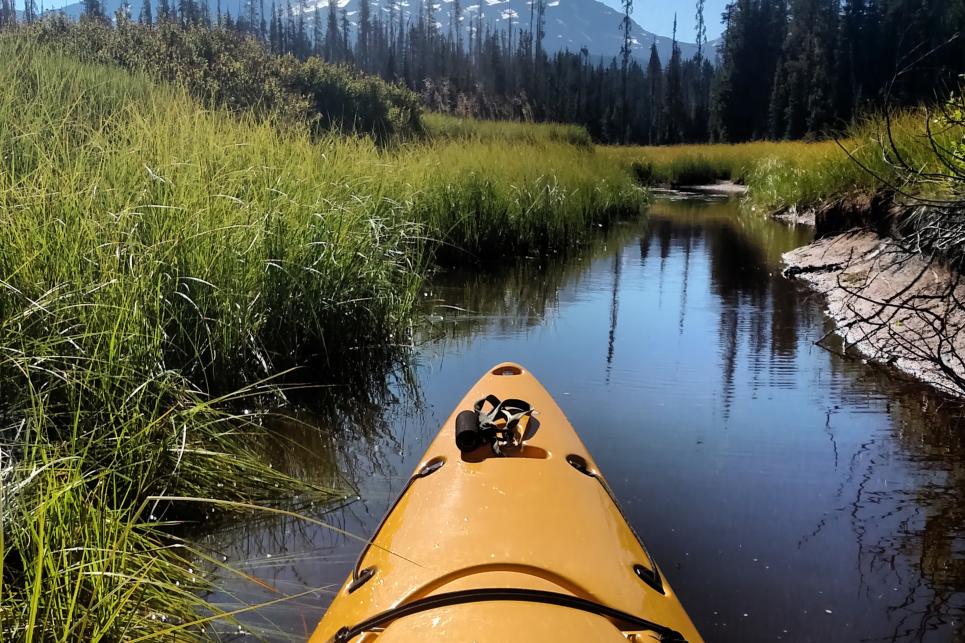 Kayaking Scott Lake Canal by Wyatt Pace