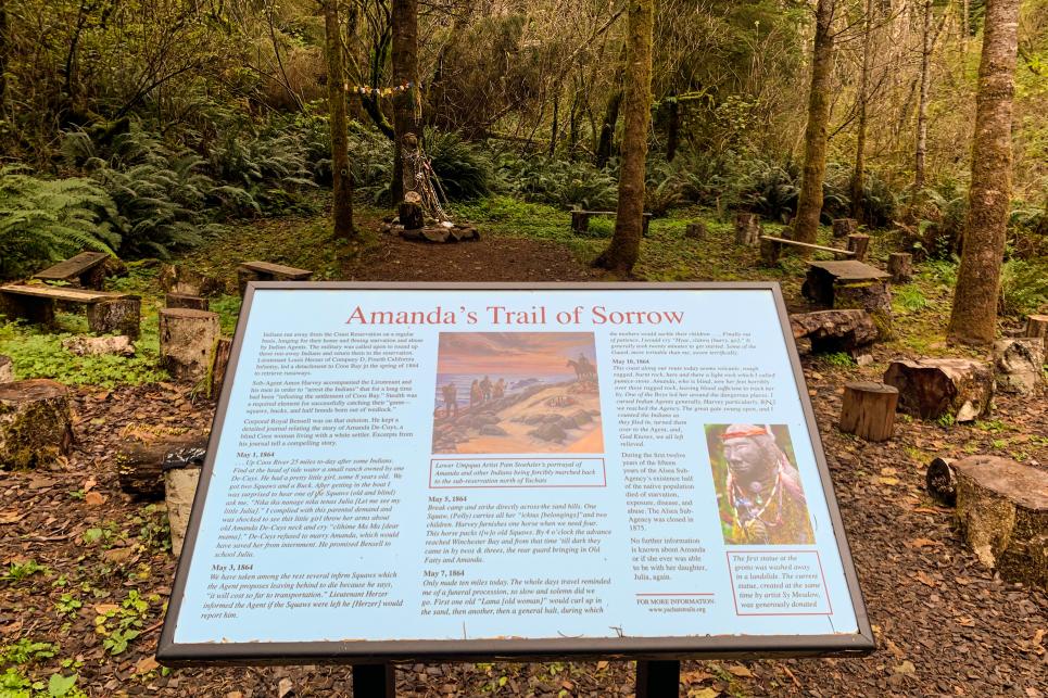 Amanda Trail on the Oregon Coast by Melanie Griffin