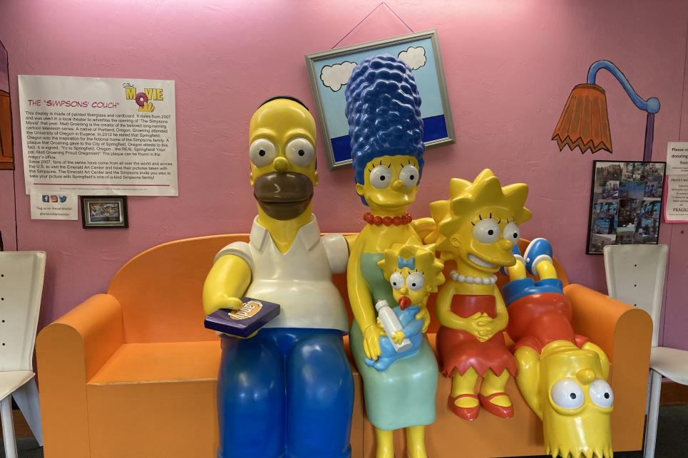 Unofficial Simpsons Tour of Springfield | Eugene, Cascades