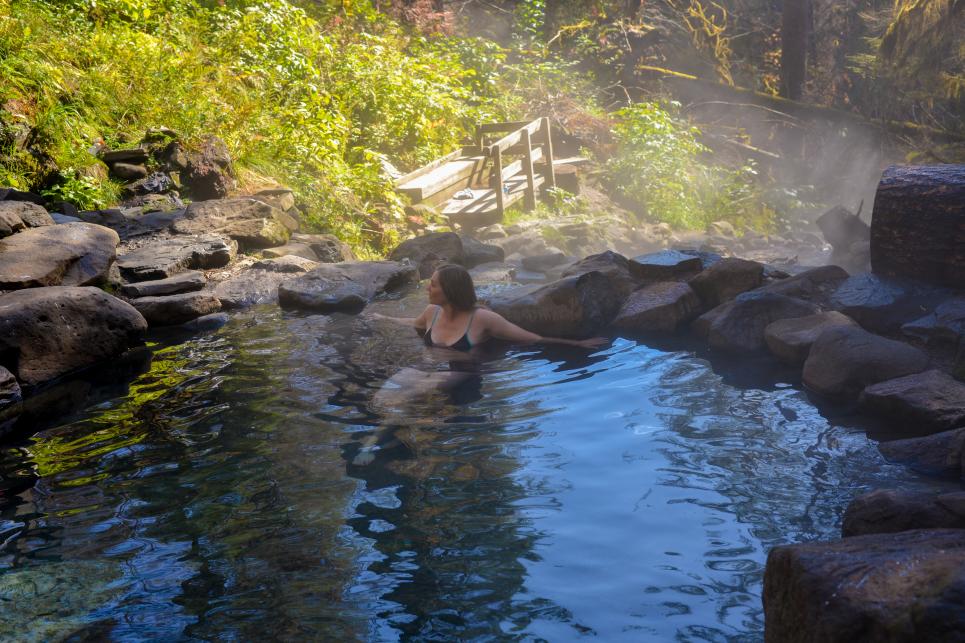 Terwilliger Hot Springs by Melanie Griffin