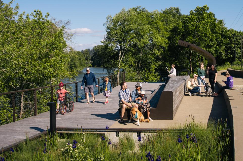 Riverfront Park in Eugene