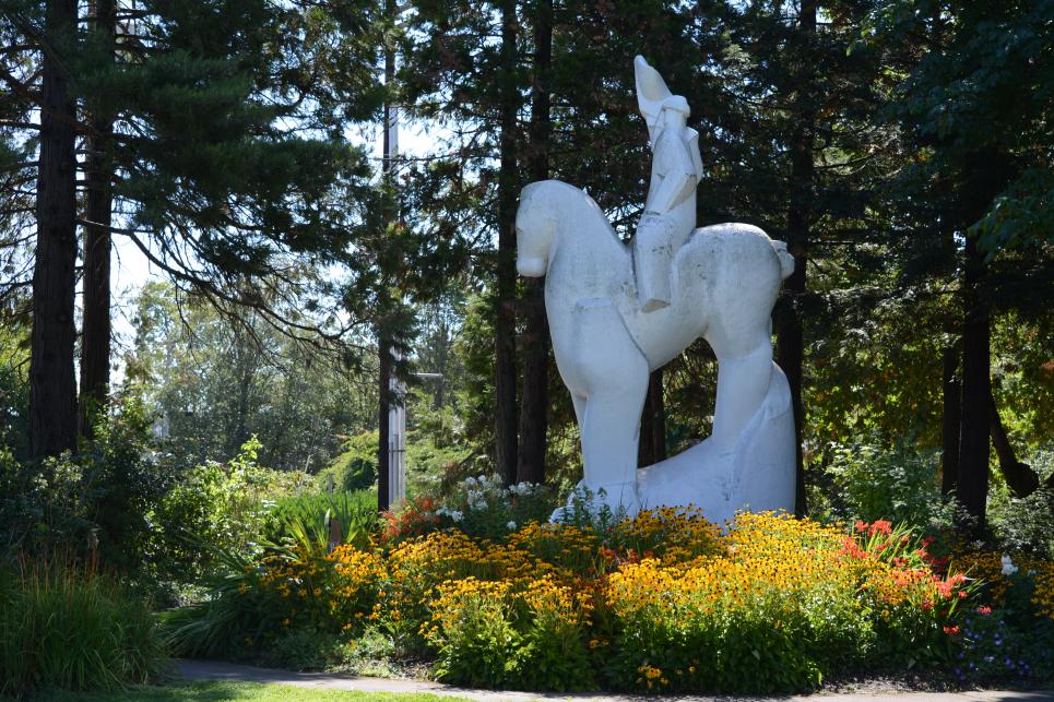 Springfield Horseman Sculpture by Colin Morton
