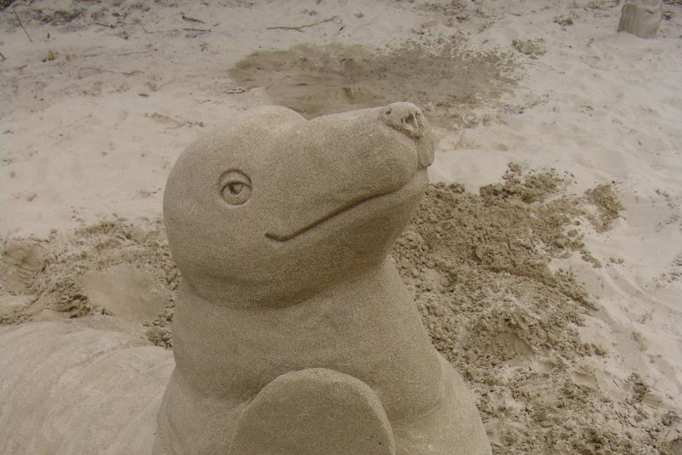 Sandsculpting in Florence