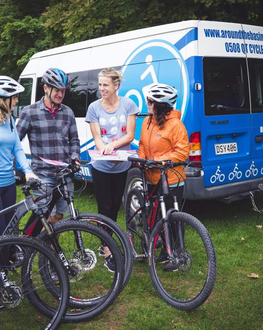 Bike fitting and trail tips with Around The Basin Bike Tours