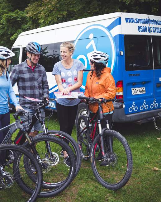 Bike fitting and trail tips with Around The Basin Bike Tours