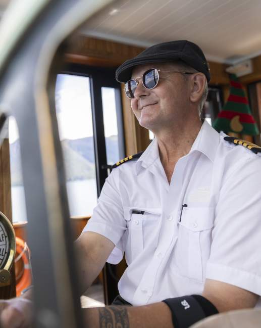 TSS Earnslaw Steamship Skipper