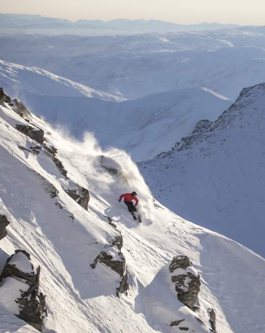 Skiing The Remarkables