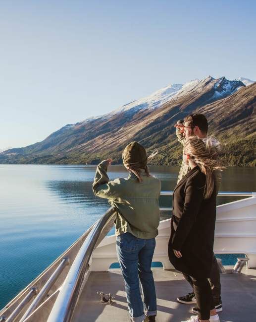 Spirit of Queenstown Scenic Cruise in winter