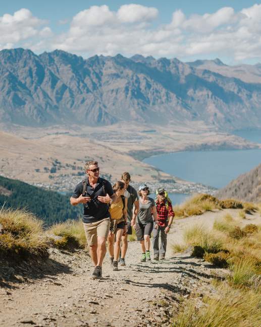 Skyline Guided Walks up Ben Lomond, Queenstown, New Zealand